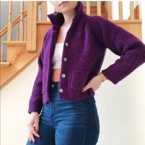 Vintage wool cardigan